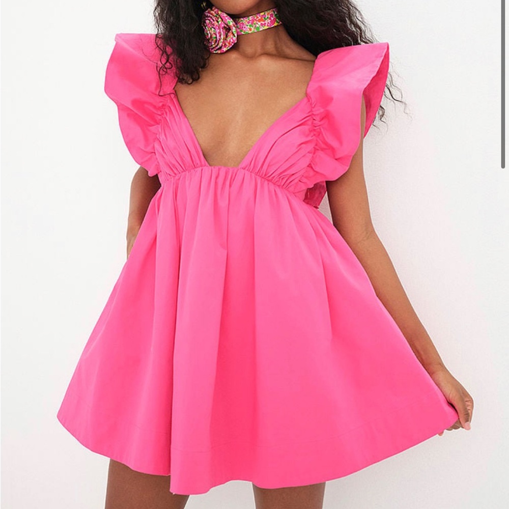 FOR LOVE & LEMONS
Clementine Mini Dress NWT